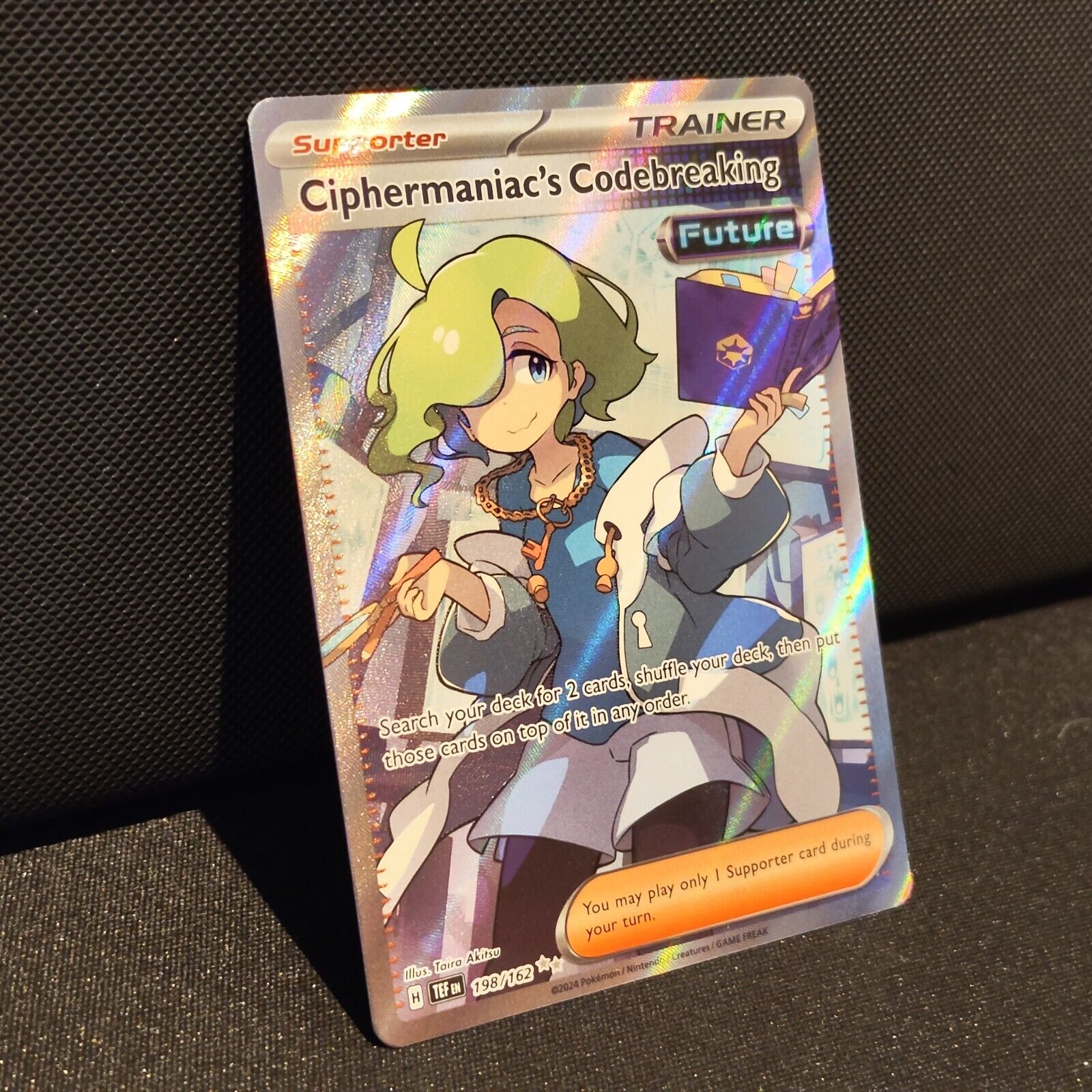 Ciphermaniac's Codebreaking 198/162 - Temporal Forces Pokemon Card - NM/Mint