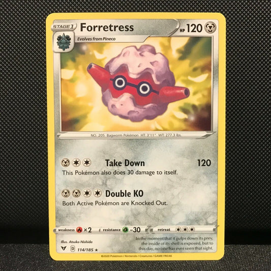 Forretress 114/185 - Vivid Voltage Pokemon Card - NM/Mint