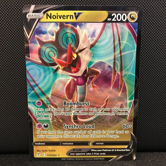 Noivern V 117/203 - Evolving Skies Pokemon Card - NM/Mint