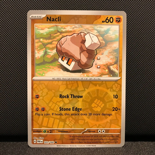 Nacli Reverse Holo 101/182 - Paradox Rift Pokemon Card - NM/Mint