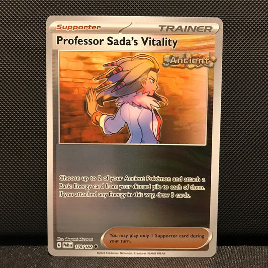 Professor Sada's Vitality Reverse Holo 170/182 - Paradox Rift Pokemon Card - NM