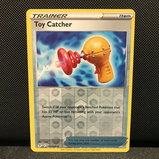 Toy Catcher Reverse Holo 163/203 - Evolving Skies Pokemon Card - NM/Mint
