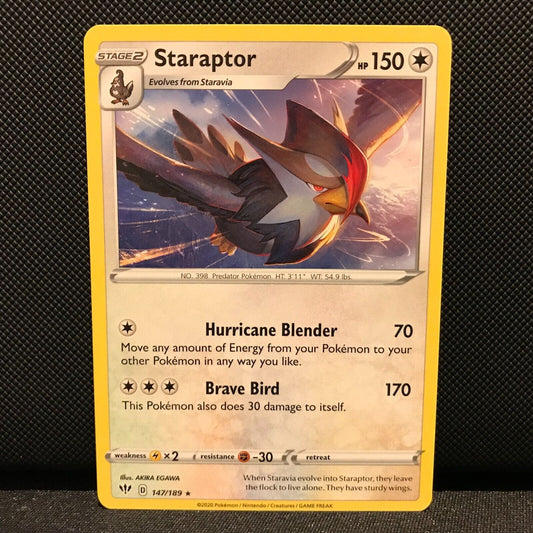 Staraptor 147/189 - Darkness Ablaze Pokemon Card - NM/Mint