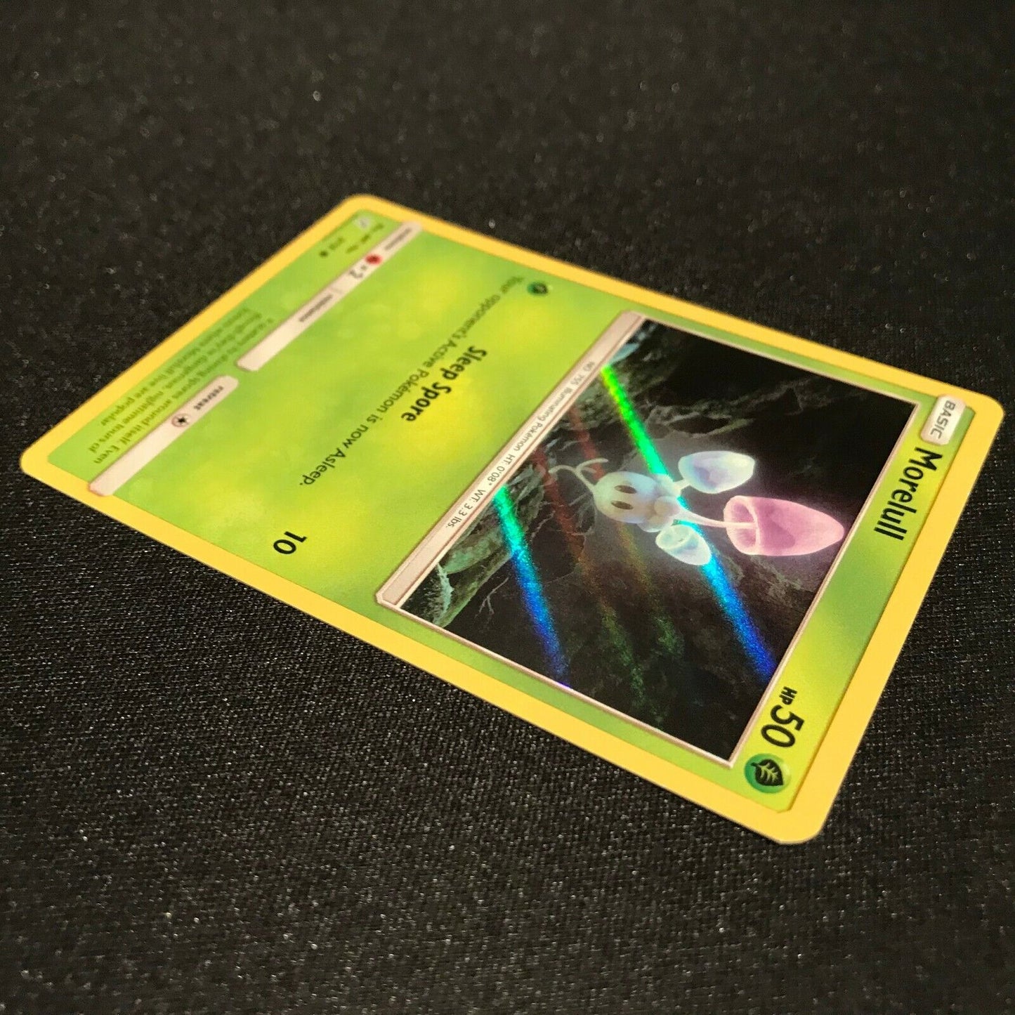 Morelull 3/18 - Detective Pikachu Pokemon Card - NM/Mint