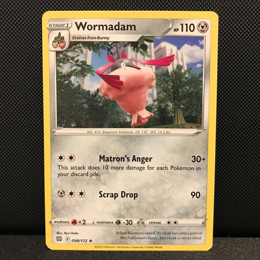 Wormadam 98/172 - Brilliant Stars Pokemon Card - NM/Mint