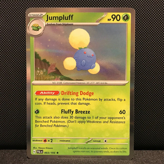 Jumpluff Holo 003/193 - SV2 Paldea Evolved Pokemon Card - NM/Mint