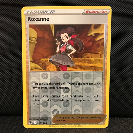 Roxanne Reverse Holo 150/189 - Astral Radiance Pokemon Card - NM/Mint