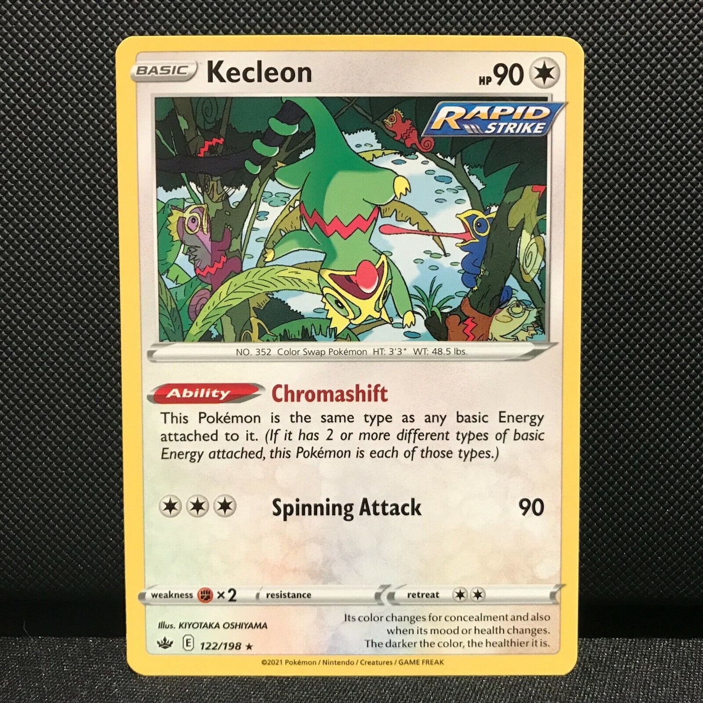 Kecleon 122/198 - Chilling Reign Pokemon Card - NM/Mint