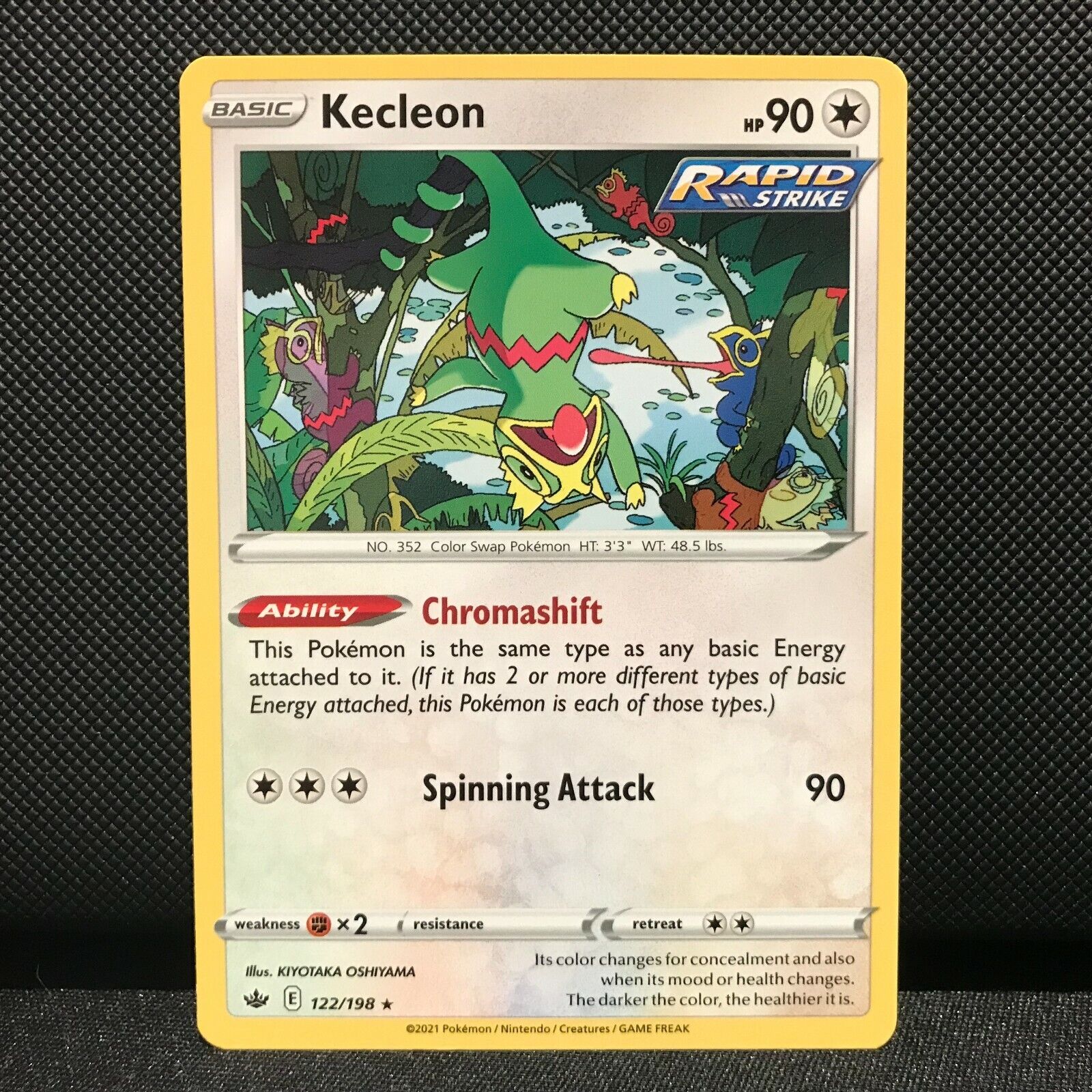 Kecleon 122/198 - Chilling Reign Pokemon Card - NM/Mint