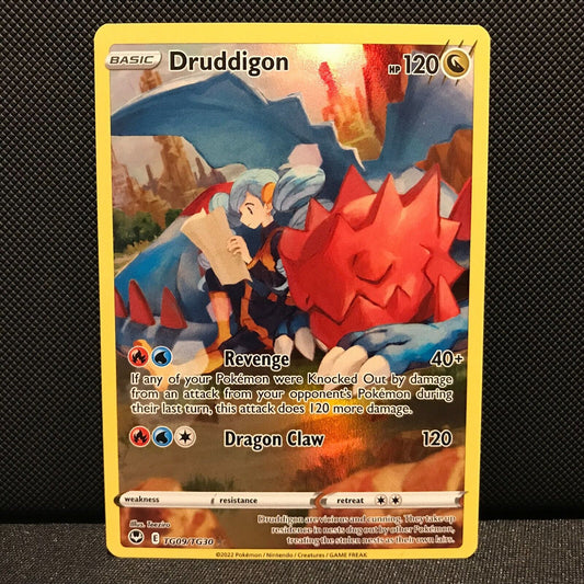 Druddigon TG09/TG30 - Silver Tempest Pokemon Card - NM/Mint