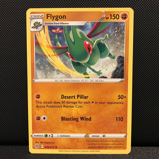 Flygon 76/172 - Brilliant Stars Pokemon Card - NM/Mint