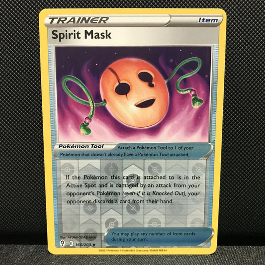 Spirit Mask Reverse Holo 160/203 - Evolving Skies Pokemon Card - NM/Mint