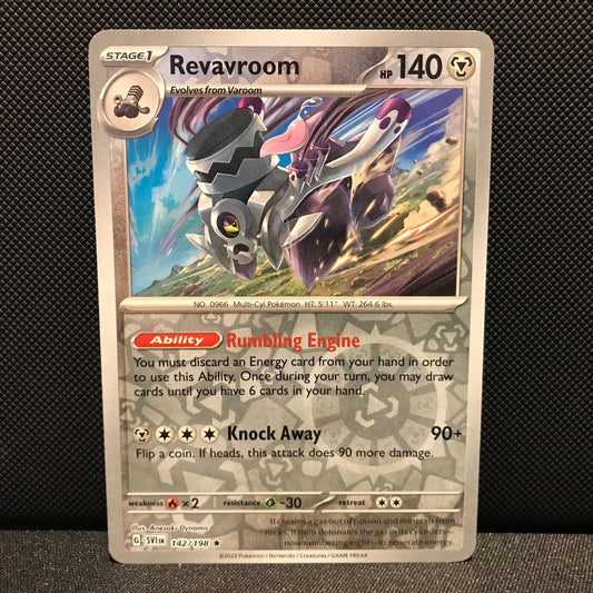 Revavroom Reverse Holo 142/198 - SV1EN Base Set Pokemon Card - NM/Mint