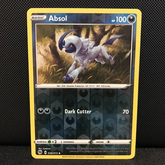 Absol Reverse Holo 38/73 - Champion's Path Pokemon Card - NM/Mint