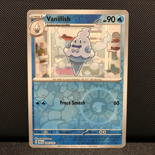 Vanillish Reverse Holo 044/182 - Paradox Rift Pokemon Card - NM/Mint