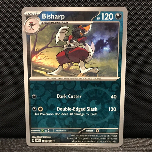 Bisharp Reverse Holo 133/198 - SV1EN Base Set Pokemon Card - NM/Mint