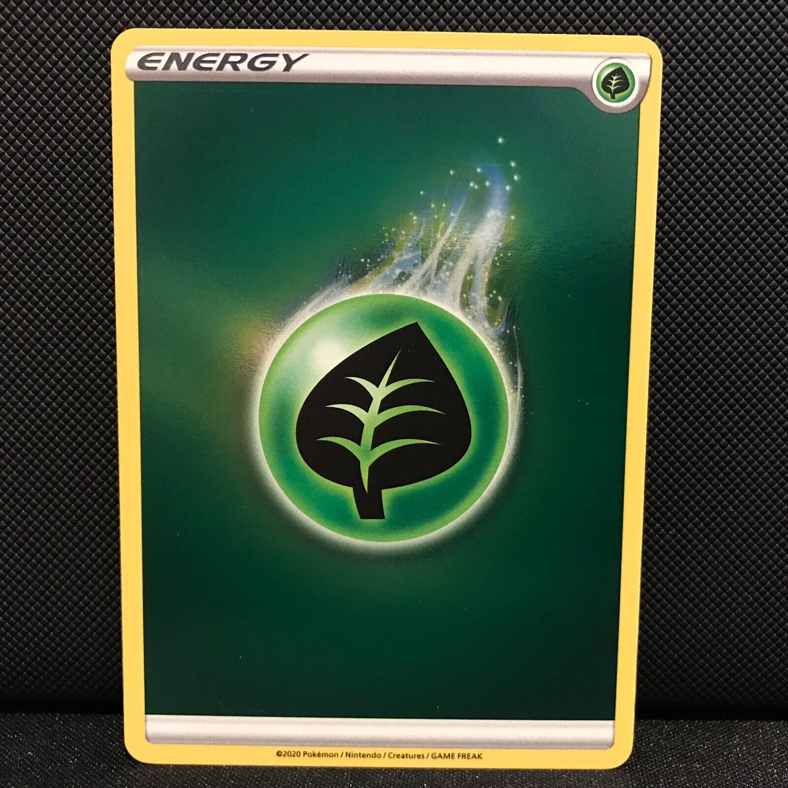 Grass Energy Holo - Champion's Path Pokemon Card - NM/Mint