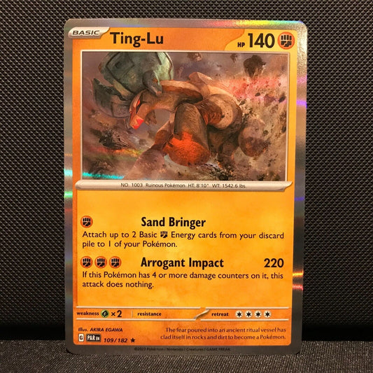 Ting-Lu Holo 109/182 - Paradox Rift Pokemon Card - NM/Mint