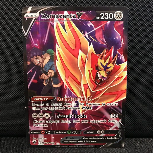 Zamazenta V TG22/TG30 - Astral Radiance Pokemon Card - NM/Mint