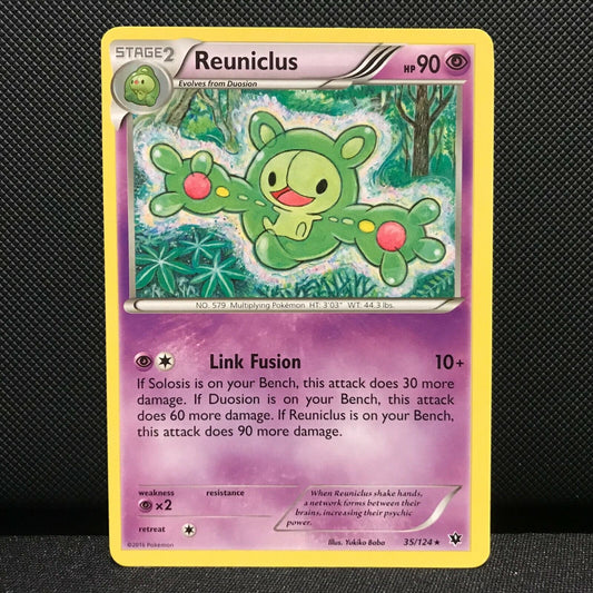 Reuniclus 35/124 - Fates Collide Pokemon Card - NM/Mint