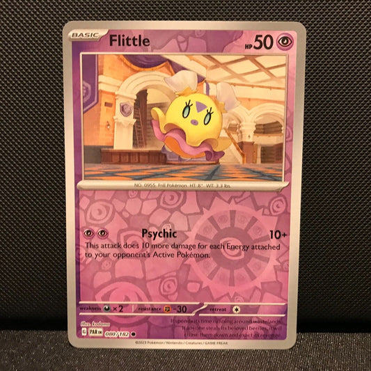 Flittle Reverse Holo 080/182 - Paradox Rift Pokemon Card - NM/Mint
