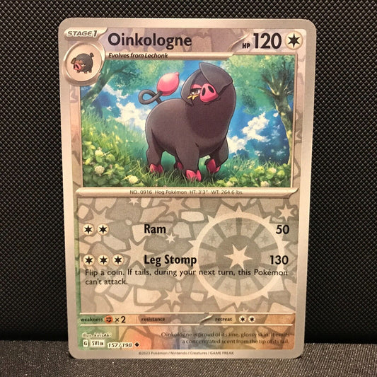 Oinkologne Reverse Holo 157/198 - SV1EN Base Set Pokemon Card - NM/Mint