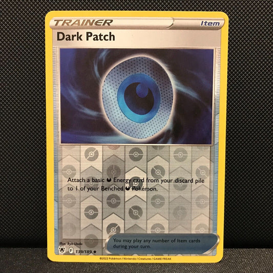 Dark Patch Reverse Holo 139/189 - Astral Radiance Pokemon Card - NM/Mint