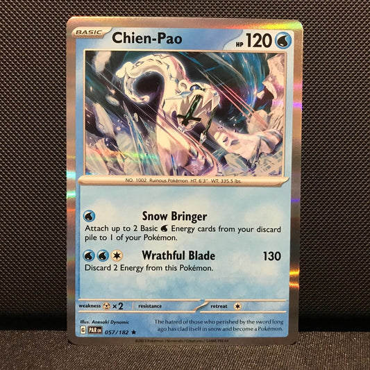Chien-Pao Holo 057/182 - Paradox Rift Pokemon Card - NM/Mint