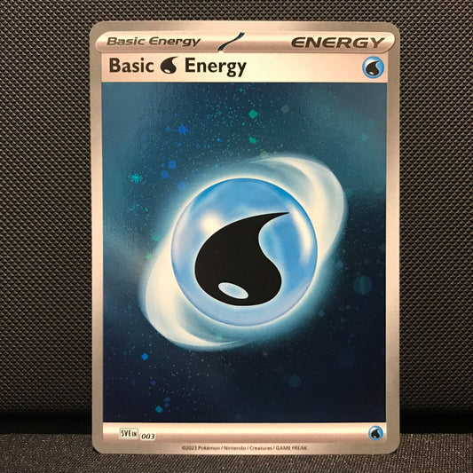 Water Energy Holo SVE 003 - Scarlet & Voilet 151 Pokemon Card - NM/Mint
