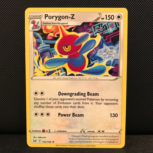 Porygon-Z 142/196 - Lost Origin Pokemon Card - NM/Mint