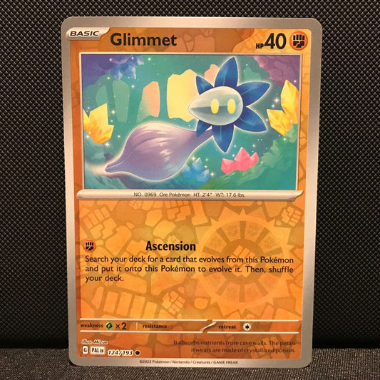 Glimmet Reverse Holo 124/193 - SV2 Paldea Evolved Pokemon Card - NM/Mint
