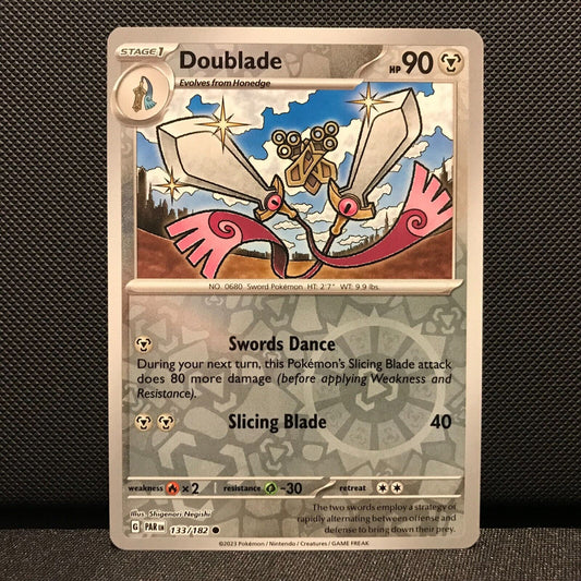 Doublade Reverse Holo 133/182 - Paradox Rift Pokemon Card - NM/Mint