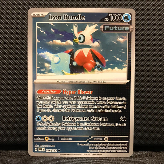 Iron Bundle Reverse Holo 056/182 - Paradox Rift Pokemon Card - NM/Mint