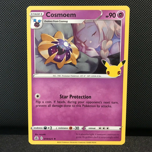 Cosmoem 014/025 - Celebrations Pokemon Card - NM/Mint