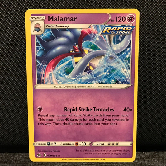 Malamar 70/198 - Chilling Reign Pokemon Card - NM/Mint