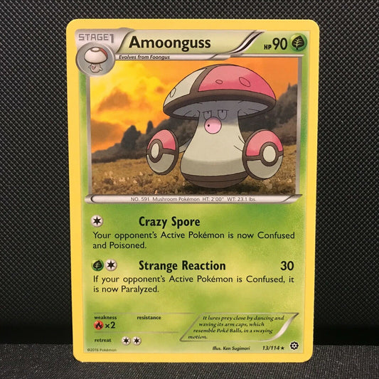 Amoonguss 13/114 - Steam Siege Pokemon Card - NM/Mint