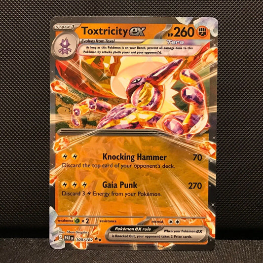 Toxtricity EX 100/182 - Paradox Rift Pokemon Card - NM/Mint
