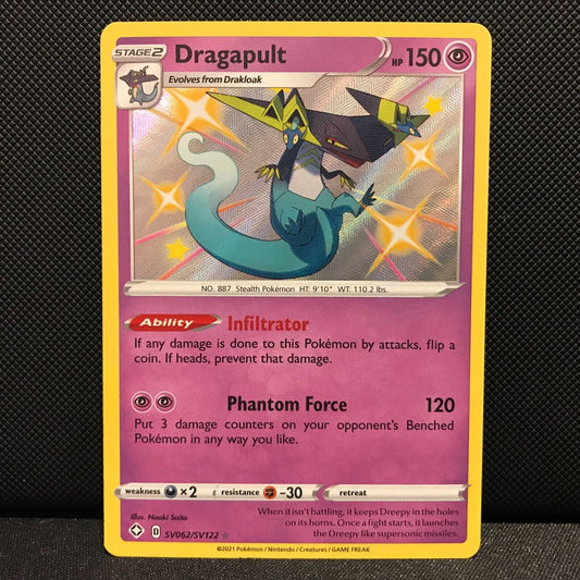 Dragapult SV062/SV122 - Shining Fates Pokemon Card - NM/Mint