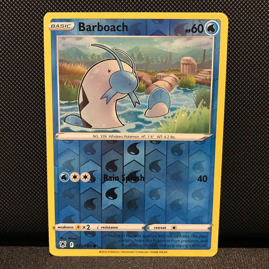 Barboach Reverse Holo 35/189 - Astral Radiance Pokemon Card - NM/Mint