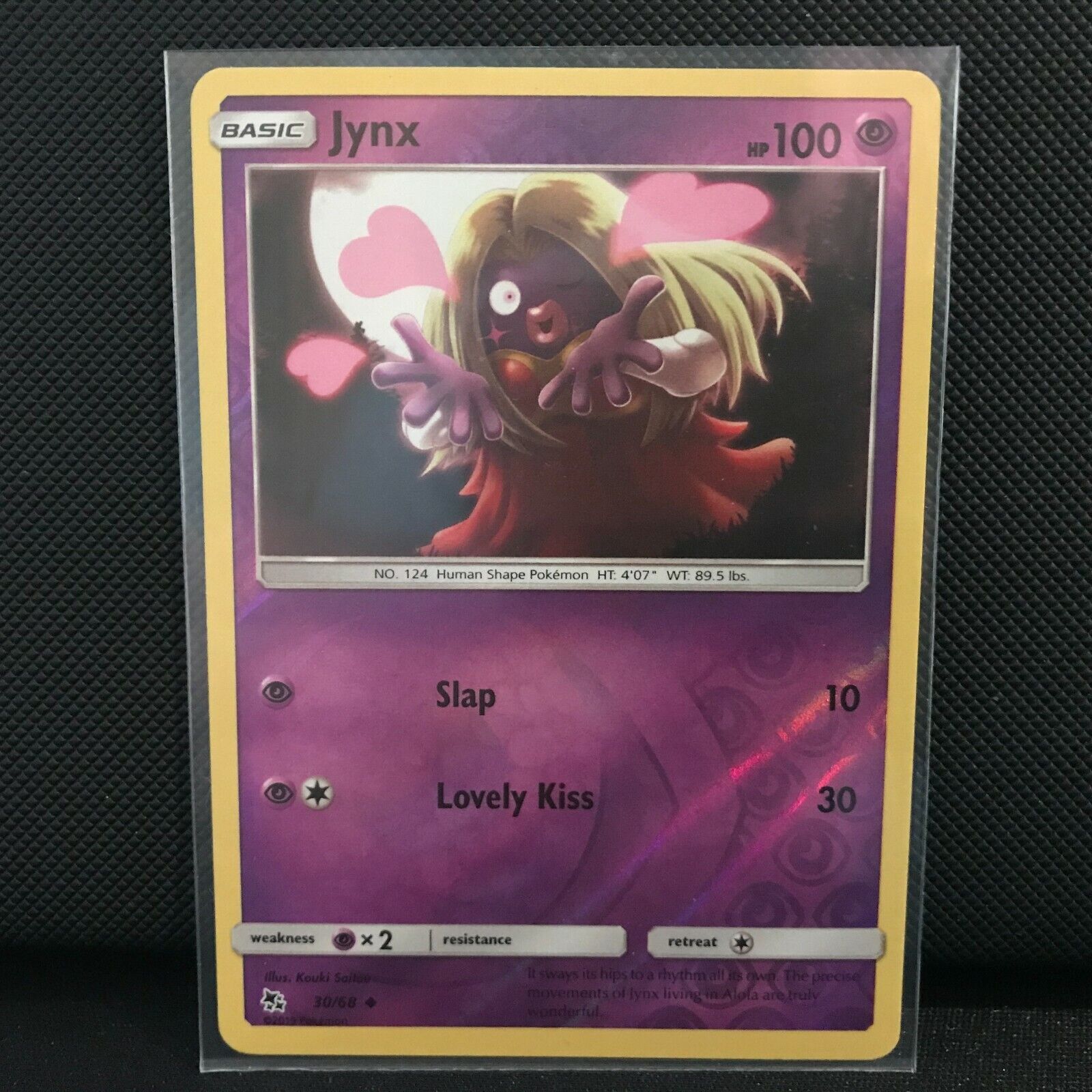 Jynx 30/68 Reverse Holo - Hidden Fates Pokemon Card - NM/Mint