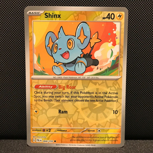 Shinx Reverse Holo 068/193 - SV2 Paldea Evolved Pokemon Card - NM/Mint