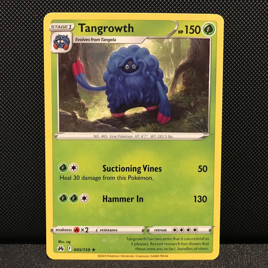 Tangrowth 5/159 - Crown Zenith Pokemon Card - NM/Mint