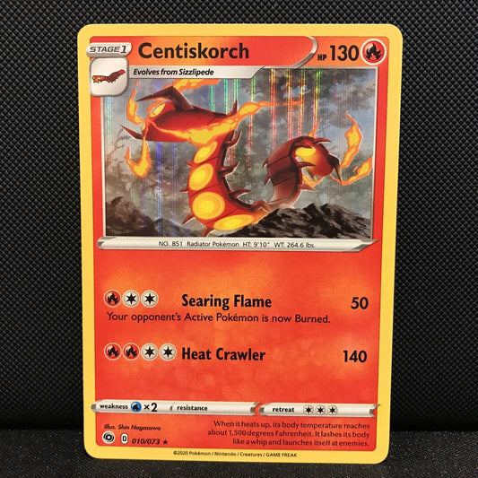 Centiskorch Holo 10/73 - Champion's Path Pokemon Card - NM/Mint