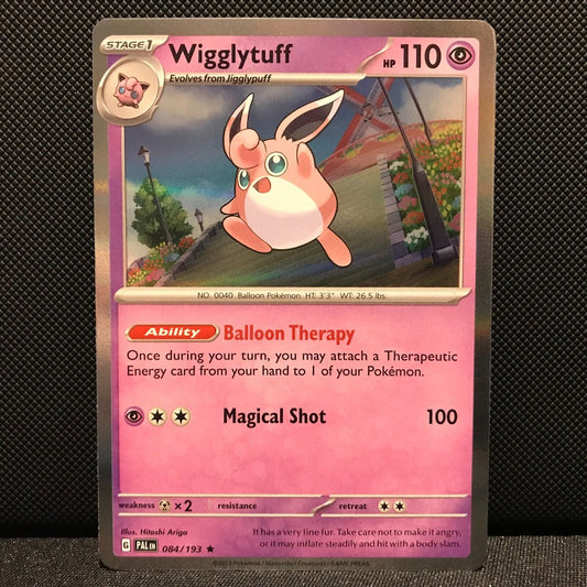 Wigglytuff Holo 084/193 - SV2 Paldea Evolved Pokemon Card - NM/Mint
