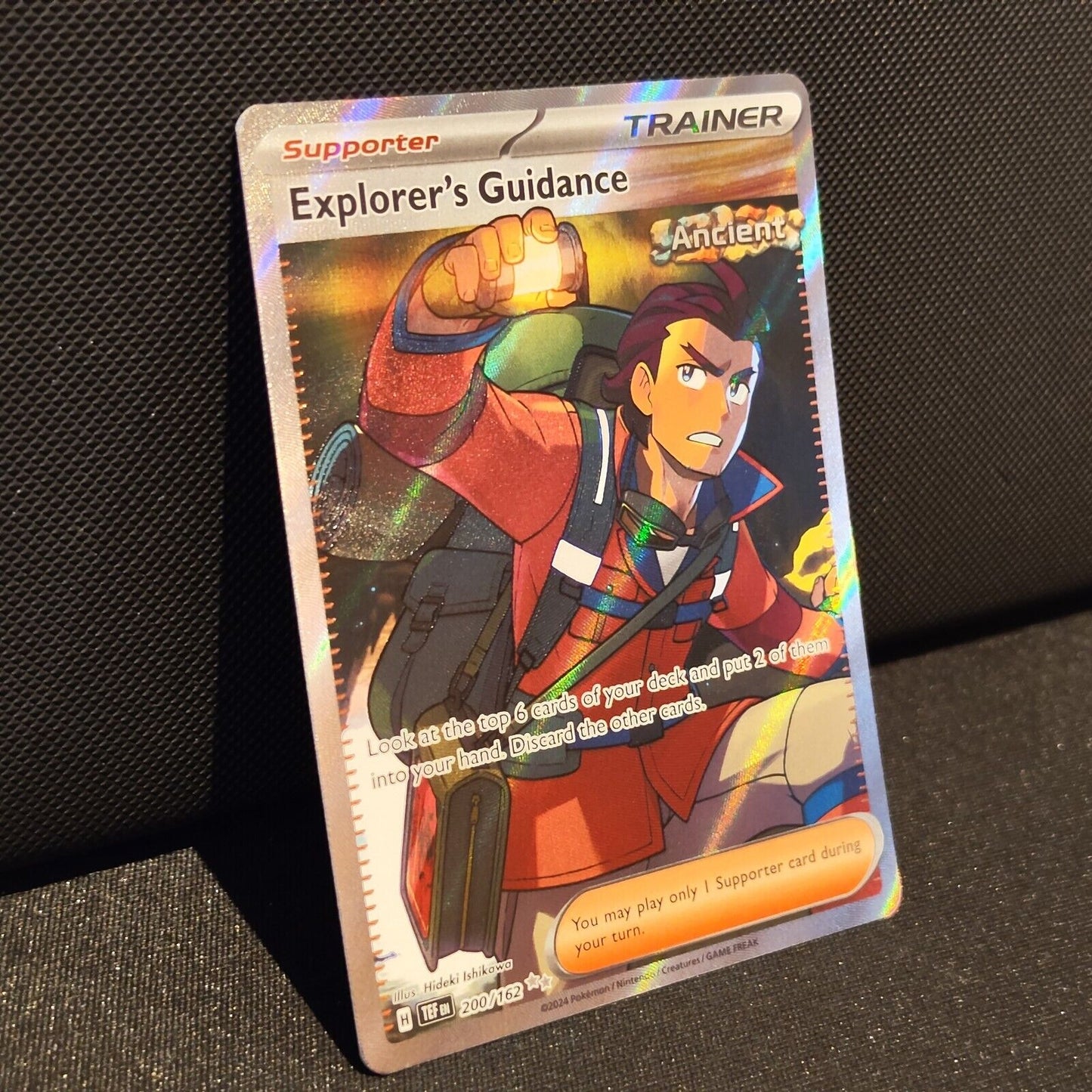 Explorer's Guidance 200/162 - Temporal Forces Pokemon Card - NM/Mint