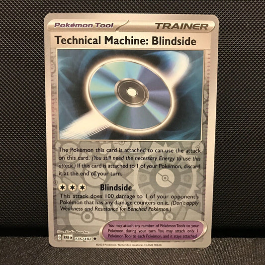 Technical Machine Blindside Reverse Holo 176/182 - Paradox Rift Pokemon Card NM