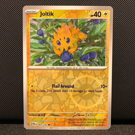 Joltik Reverse Holo 064/182 - Paradox Rift Pokemon Card - NM/Mint