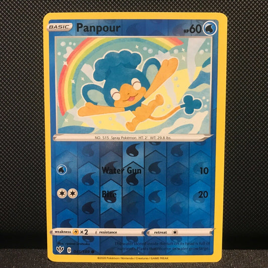 Panpour Reverse Holo 41/189 - Darkness Ablaze Pokemon Card - NM/Mint