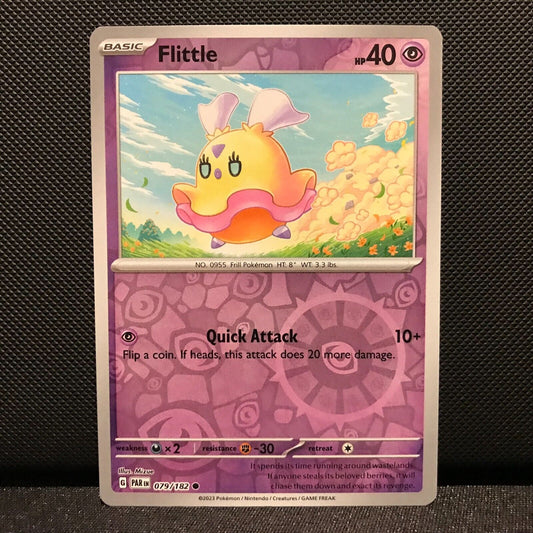 Flittle Reverse Holo 079/182 - Paradox Rift Pokemon Card - NM/Mint