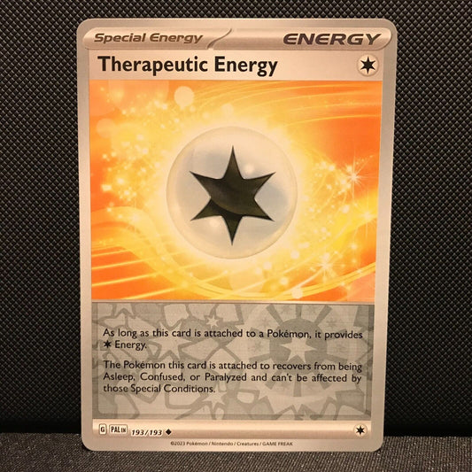 Therapeutic Energy Reverse Holo 193/193 - SV2 Paldea Evolved Pokemon Card - NM/M